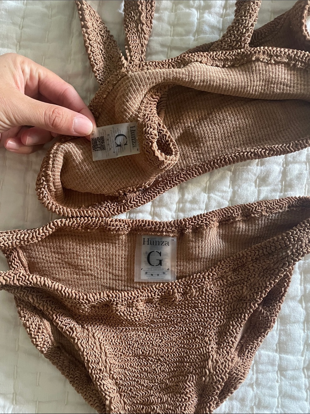 Hunza G Xandra Bikini Set - Picture 3 of 5